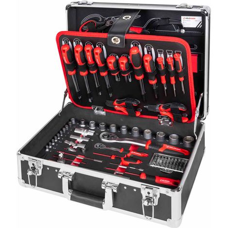 Complete tool case with 119 tools Holzmann wzk119eco