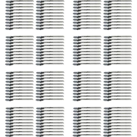 160 PièCes Lame de Scie Sauteuse Alternative T101AO Lames de Scie Sauteuse Multi à Tige en T pour Disque de Coupe en Plastique Bois (1/5)
