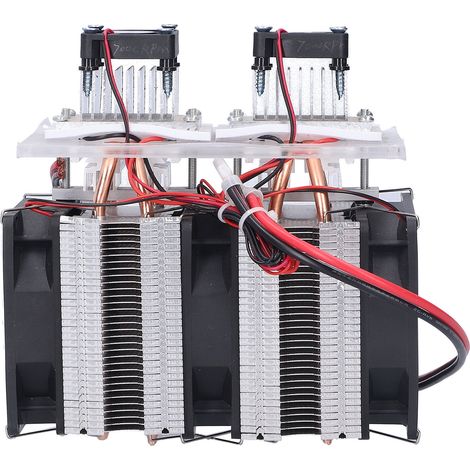Kit de Fabrication de Refroidisseur DIY Système de Refroidissement à Semi-conducteur 144W 12V pour Climatisation (1/5)