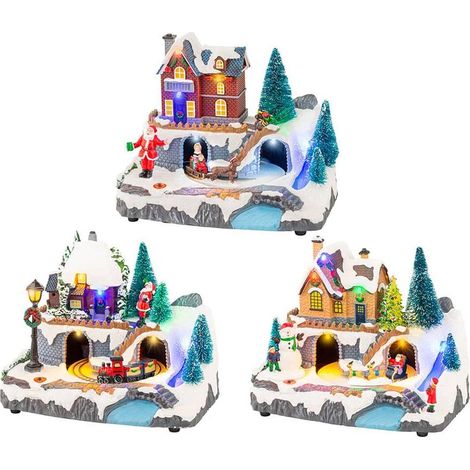 Lumineo Weihnachtsdekoration LED Mehrfarben 20,8 cm