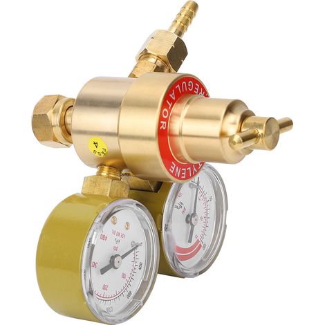 CGA200 Acetylenregler-Manometer mit Innengewinde für gewerbliche und industrielle Anwendungen (1/5)