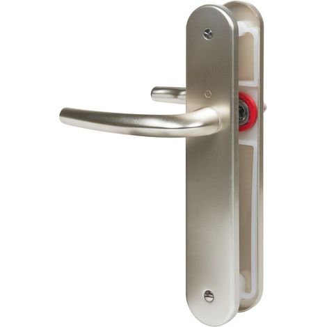 Poignée de porte intérieure - San diego - Hoppe Et Cie - Beige ivoire - Bec de cane - 195 mm