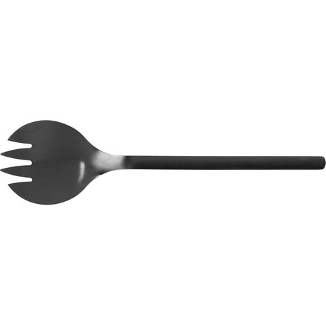 WENKO Edelstahl Salatbesteck Nagy in Schwarz 29 x 7,5 x 0,35 (1/4)