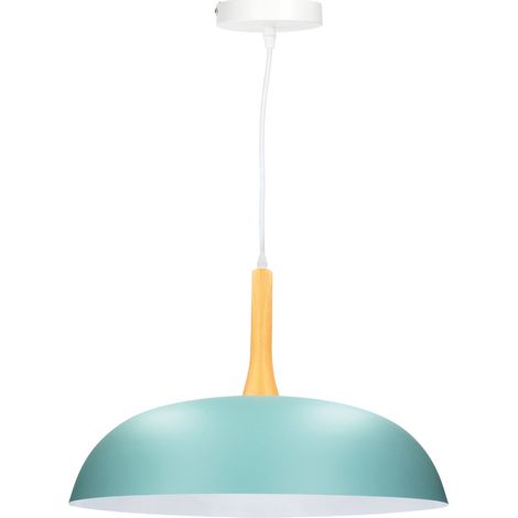 Lampe suspendue Kaseli Série E27 Ø500mm Bleu (1/2)