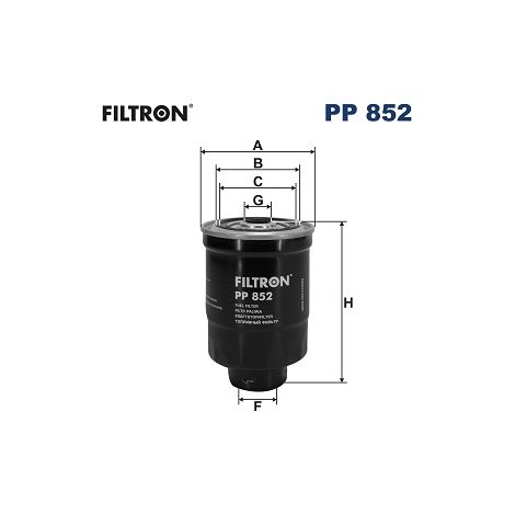 Filtro carburante PP852 Filtron