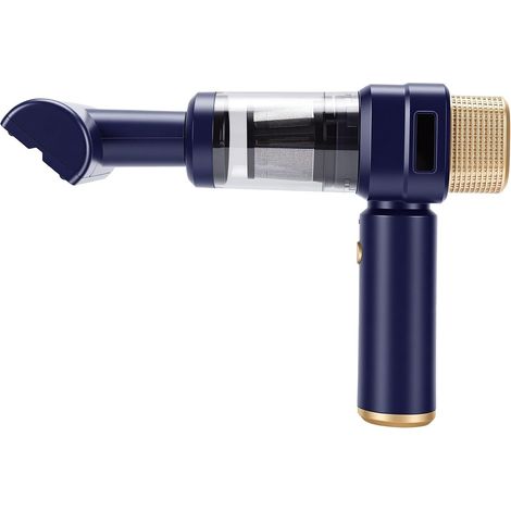 Aspirateur à Main sans Fil, Aspirateur Portable 22 000 Pa avec Moteur sans Balais, 3 Modes, Batterie 6 000 MAh de Type C pour Voiture, Maison, Poils d'animaux (1/5)