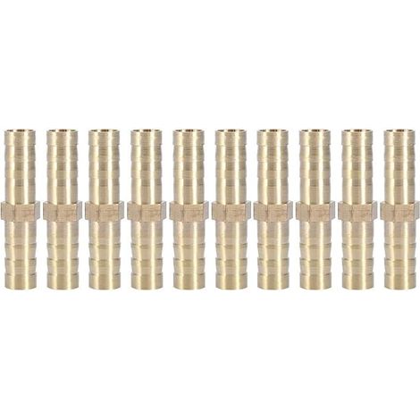 Pipe Connector Tool, Straight Two Way Connector for Pipe Connection(8mm 10pcs) (1/5)