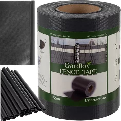 Zaunband 19 cm x 35 m 450/m² anthrazit (1/5)