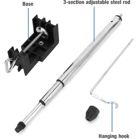 Support pour perceuse rotative, support flexible pour outil rotatif, accessoire de meuleuse avec bras articulé (1/5)