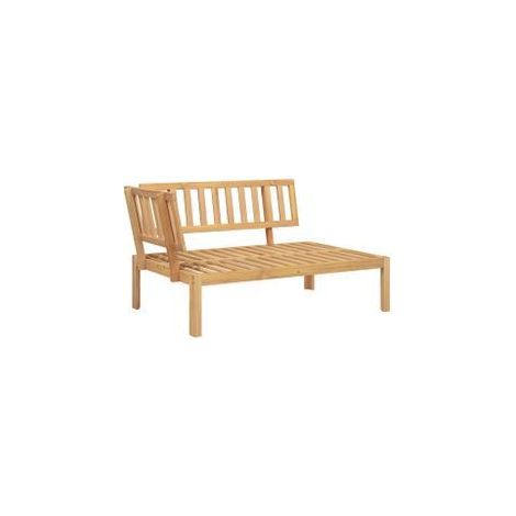 Canapé d'angle palette de jardin bois massif d'acacia (1/5)