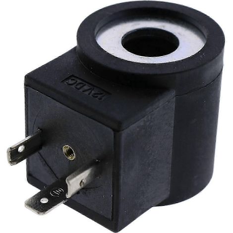 Bobine de vanne solénoïde 12 V CC 1/2 pouce 6306012, compatible avec le connecteur DIN 3 broches Hydraforce série 08.