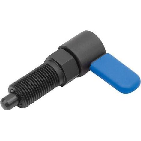 KIPP Sperrriegel mit Innenführung D8 M16x1,5 Form C Kappe ohne Mutter (1/4)