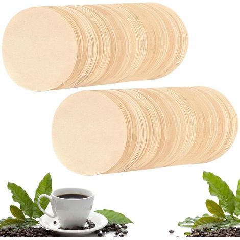 800 Count Espresso Kaffeefilter, 58mm Ungebleichter runder Kaffeepapierfilter für Espressomaschine, Einweg-Kaffeefilter kompatibel mit Espresso-Kaffeemaschine (1/5)