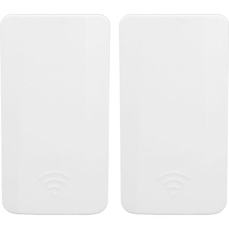 Pont sans fil 2,4 GHz 300 Mbps, portée de 500 m, étanche IP65, kit de pont WiFi extérieur avec prise UE