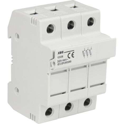 Porte-fusible 32A 3P XBS (1/3)