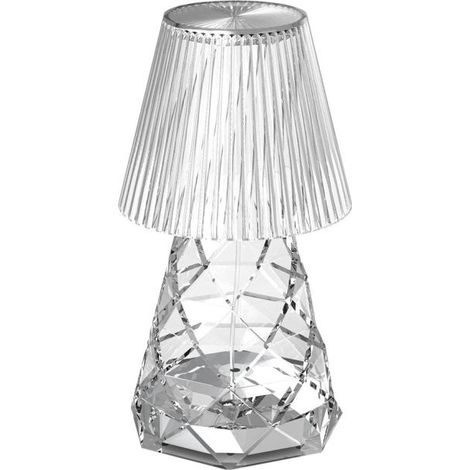 LED Tischlampe kabellos Farbwechsel RGBW dimmbar Fernbedienung IP65 20 cm klein Akku Lampe Outdoor Tischleuchte außen Balkon Terrasse Garten (1/4)