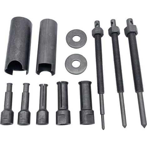 Kit extracteur roulement moto 8 pièces noir outil spécial boîtier retrait roulement interne outillage moto outil moto unique durable (1/5)