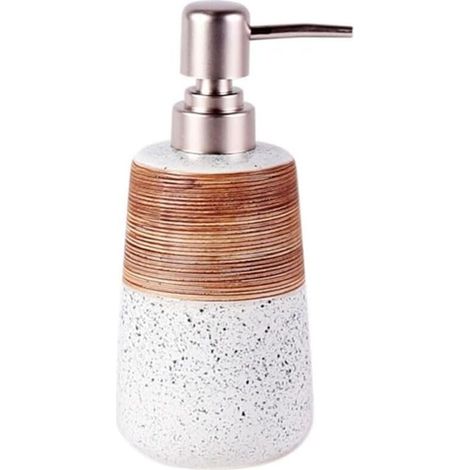 Distributeur de savon, design brossé de style nordique, distributeur de savon liquide, distributeur de savon pour les mains de salle de bain, distributeur de lotion en mousse sous-bouteille (1/4)