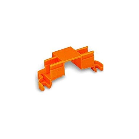 Adattatore di montaggio per 4 microconnettori, arancione, 243-112 /10 pz./