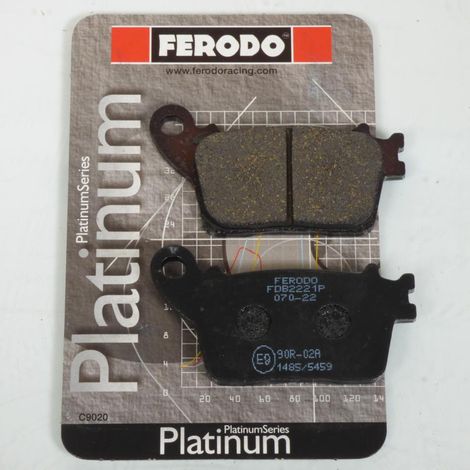 Plaquette de frein Ferodo pour Moto Yamaha 600 YZF 2017 RJ271 / (1/2)