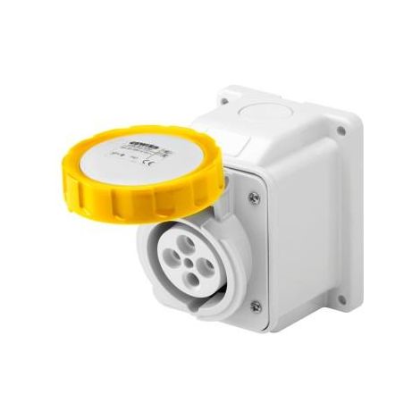 SOCLE DE PR.10°ET.SAI.2P+T 16A 110V 4H GEWISS GW62423 (1/2)
