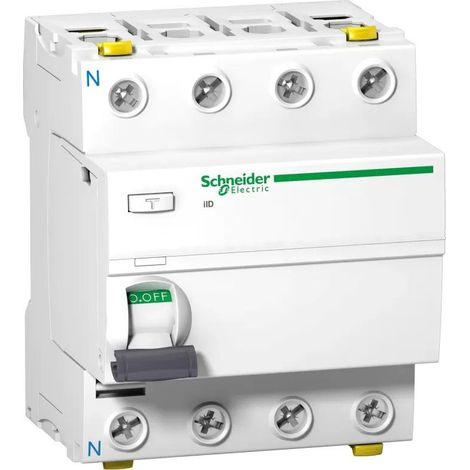 Interruptor diferencial Schneider Electric Acti 9 iID Blanco 63A 30mA