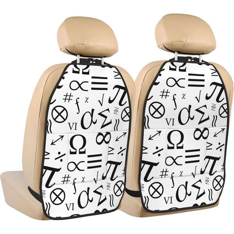 Lot de 2 tapis protection pour siège arrière voiture – Tendance (1/5)