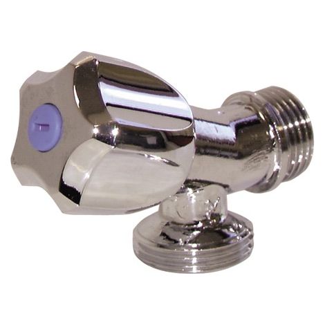 Rubinetteria - Rubinetto semplice lavatrice squadra M1/2" - DIFF