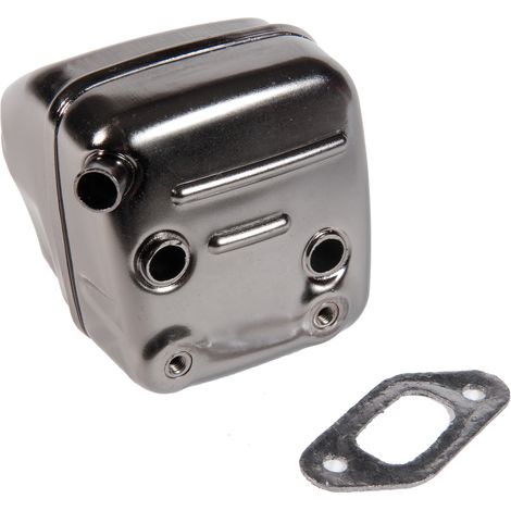 Pot d'échappement avec joint pour tronçonneuse Jonsered CS2156 et CS2159 (1/3)