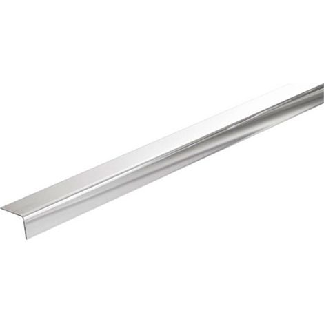 PERFIL ANGULO ACERO INOX A304 1 M 10 X 10 X 0.5 MM - 1510A