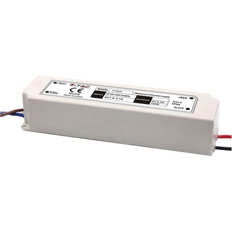 V-TAC VT-22101 Alimentation led slim 100W 24V 4.2A étanche IP67 en plastique - SKU 3101