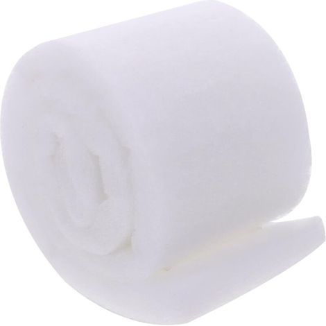 4m x 8cm Filtre Éponge Aquarium Filtre Pour Aquarium Média Filtrant Pour Aquarium Coton Filtre Haute Densité Filtres En Coton Écumoire D'étang Mousse Blanche Étang à Poissons Petite Éponge (1/5)
