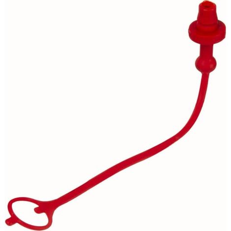 Tap贸n antipolvo rojo para racores HNV-F 1/8" FASTER TMH18