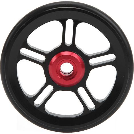 Roue de secours pliable en alliage d'aluminium Easywheel pour Brompton, découpe CNC 6 cm (1/5)