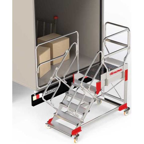 Escalera para tráiler o camiones frigoríficos SY-CA FARAONE (1/5)