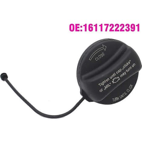 Bouchon de réservoir d'essence 16117222391 pour BMW E36 E39 E60 E90 E92 F01 F02 E65 E66 F01 E83 X3 X5 MINI Cooper R55 R56 R60 (1/4)
