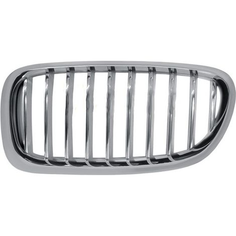 Grille de calandre avant gauche chromée/titanium M-Tech BMW Série 5 F10/F11 phase 1 2010-2013