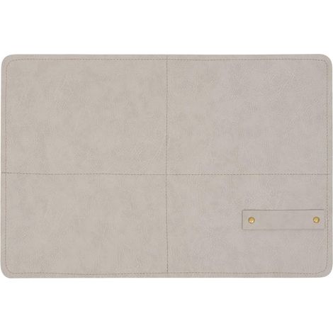 Set de Table Rectangulaire "Glenn" 30x45cm Beige (1/5)