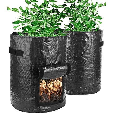 Borsa per la coltivazione di patate, borsa per la coltivazione di patate da 7 galloni, vaso per pomodori, borsa per patate, borsa per la semina, patate, fiori, piante, borsa per la coltivazione di ver