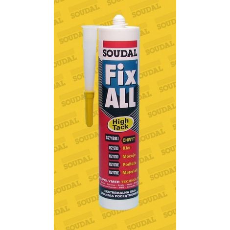 SELLADOR HÍBRIDO DE ALTA ADHERENCIA FIX ALL BLANCO 290ML - SIL FIX 290 (1/4)