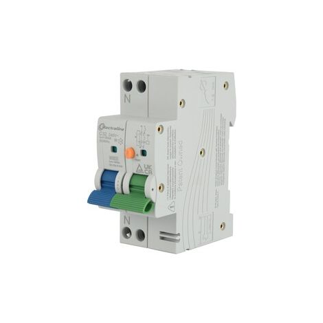 Interruttore Magnetotermico Differenziale (RCBO), 32A, Tipo A, Curva C, Sensibilità 30mA, Connessione 1P+N,