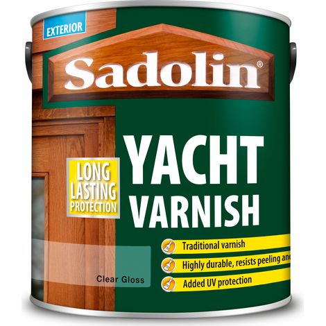 Sadolin Yacht Varnish - Clear - 2.5L