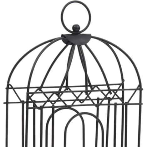Porte-encens en métal noir, suspendu, moderne et sûr, pour la chambre ou le salon. (1/5)