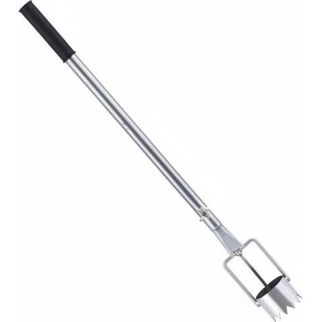 Mulch Hole Punch Outil de Jardinage Perforateur Serre Poignées Ergonomiques Crantée Acier Inoxydable Adapté au Champ Serre Plantation, 5CM (1/5)