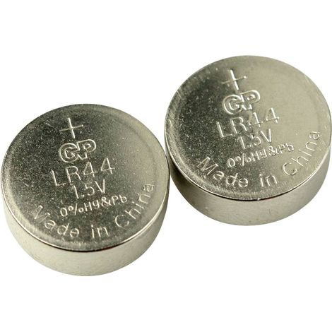 Pile bouton LR 44 alcaline(s) GP 110 mAh 1.5 V 2 pc(s) (1/4)