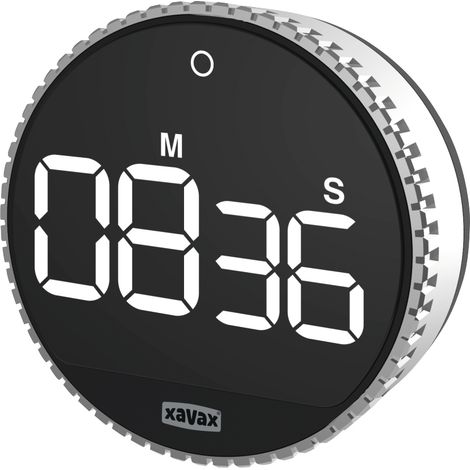 Temporizador digital Xavax rotation pantalla LED botón táctil (1/2)