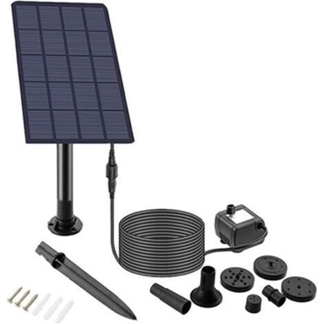 Solar-Außenwasserpumpe, Springbrunnenpumpe, geeignet für Vogelteiche und kleine Gartenteiche (1/5)