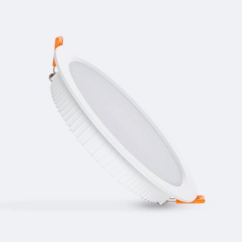 Downlight LED 12W Circular Chip OSRAM Aero 110 lm/W LIFUD Corte Ø 150 mm 2700K Blanco Cálido (1/5)