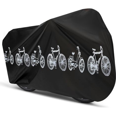 (200x100cm)Housse Velo Exterieur Protection,Bâche Vélo Etanche - Étanche À L'eau Et À La Poussière,Solide Et Durable,Matériau Épais,Housse De Protection Convient Aux Vélos,Véhicules Électriques, Etc (1/5)