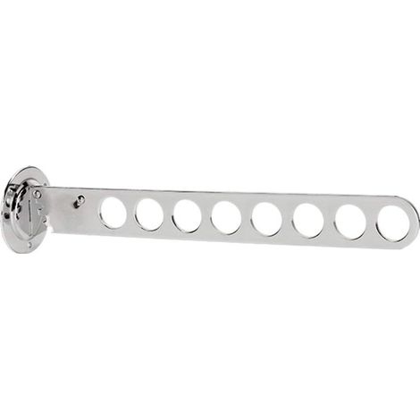 CCYKXA pcs Foldable Wall Mounted Clothes Hanger, Stainless Steel Wall Mounted Hook with 90° Rotating Bracket for Bathroom Bedroom Closet Storage Organizer (1/5)